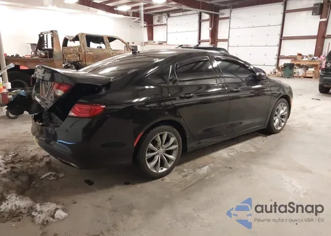 2016 Chrysler 200 S из США, поврежденный, VIN 1C3CCCBB9GN142191